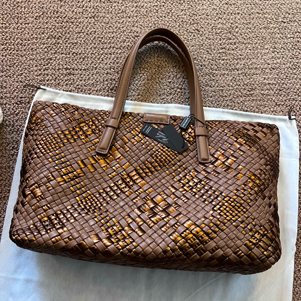 Falor hand woven Italian bag - Picture 12 of 16
